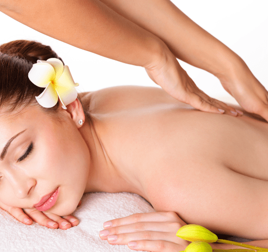 Aromatherapy oils and massage